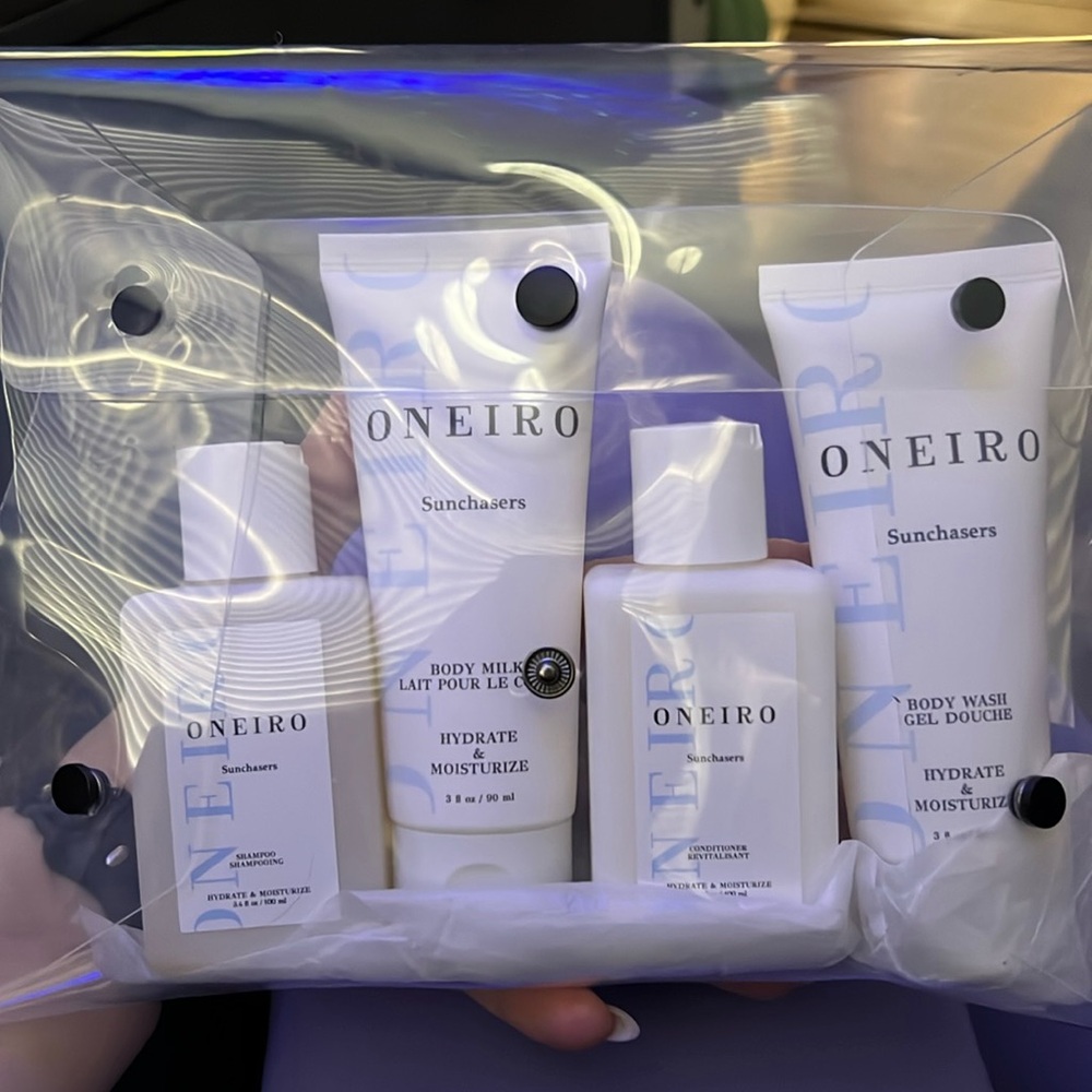 Oneiro travel size kit